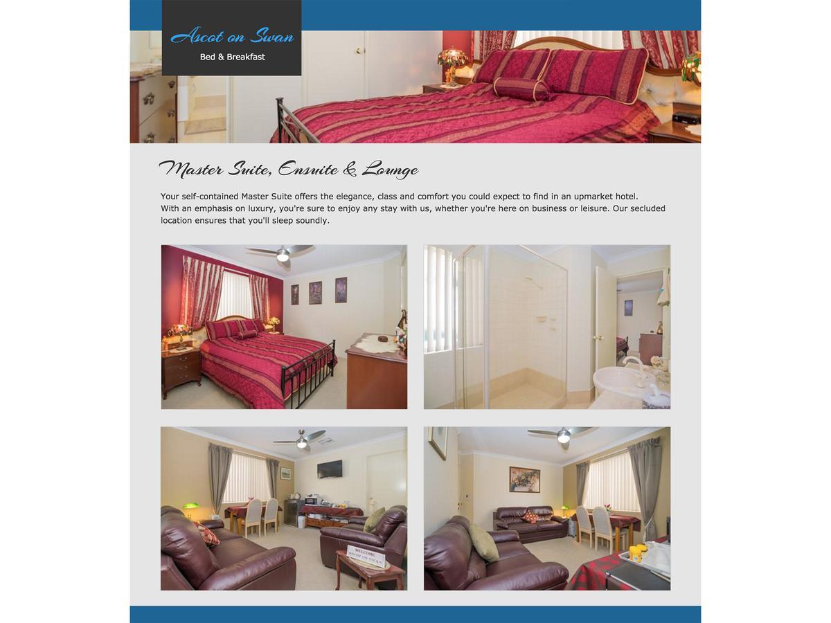 Ascot On Swan Bed & Breakfast Perth Exterior foto